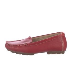 BLONDO | Red Leather Loafers | Size 8.5 M | Like New